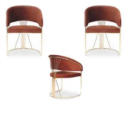 Furniture kitchen living room dining room set designer chair set 2x chairs
