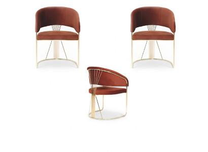 Furniture kitchen living room dining room set designer chair set 2x chairs