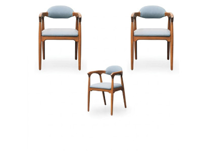 Set of 2 Dining Room Chairs Italian Style Luxury Furniture