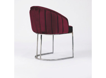Modern armchair chair 1x dining room TV lounge upholstered chair textile
