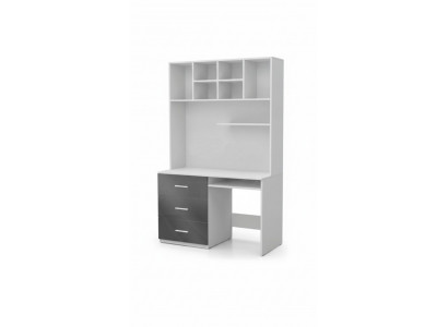 Desk High Gloss Grey Table Office Children's Room Teen's Room Tables New