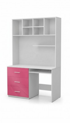 High Gloss Pink Desk Children's Room Teen Room Girls' Desks New