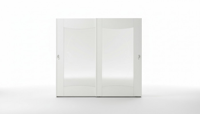 Wardrobe White Luxury Furniture Italian Design Bedroom Closet