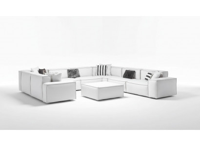 White Stool Living Room Elegant Furniture Luxury Design Italian Style