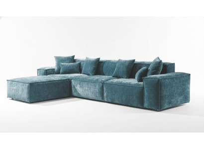 Blue sectional sofa living room elegant living corner design furniture sectional sofa set