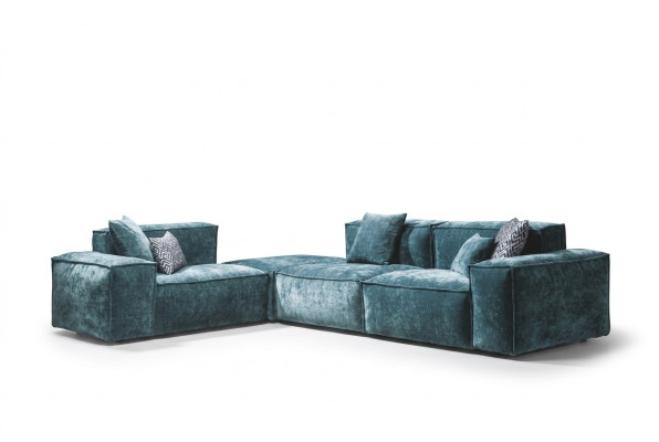 L-shaped sectional sofa blue living landscape design couches furniture sofa couch