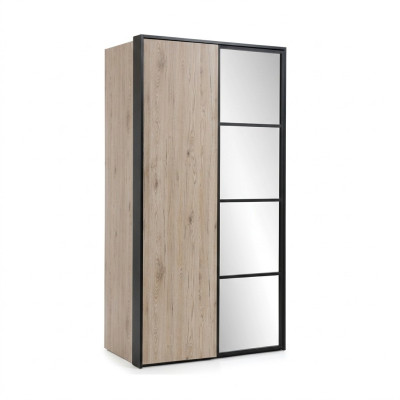 Loft wardrobe multipurpose cabinet wood cabinet cabinets furniture brown