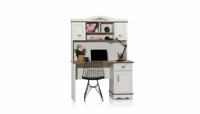 Desk White Children's Room Teen Room Luxury Design Tables Modern New