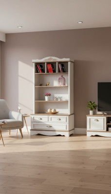 Bookshelf White Youth Room Shelf Bookcase Furniture Shelf Bedroom New