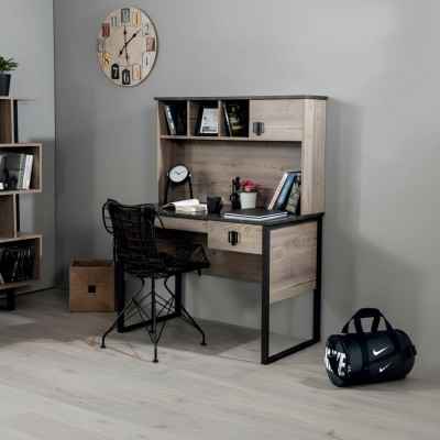Modern wooden desk for youth children's room brown furniture design bedroom new