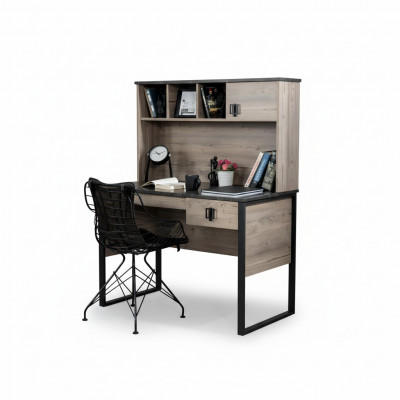 Modern wooden desk for youth children's room brown furniture design bedroom new