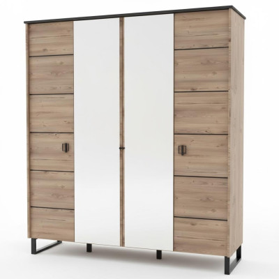 Wardrobe Brown Youth Bedroom Closet Children's Room Design Modern New