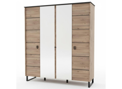Wardrobe Brown Youth Bedroom Closet Children's Room Design Modern New