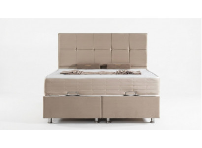 Luxury Box Spring Bed Double Beds Bedroom Furniture 120x200cm