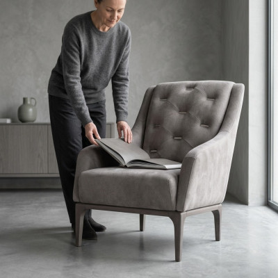 Armchair Single-seater Sofa Couch Lounge 1 Seat Armchair Living Room Design Furniture