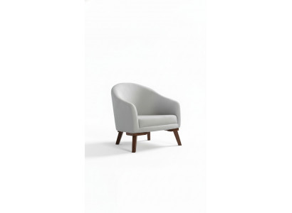 Upholstered Designer Textile 1-Seater Wood Upholstered Seat Sofas New Armchair Modern