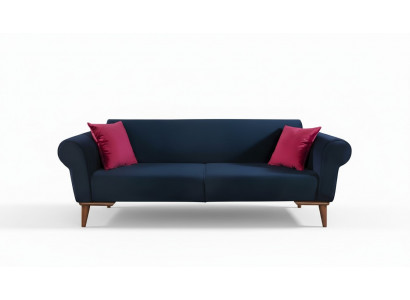 Modern sofa 3-seater fabric couch three-seater upholstery furniture textile