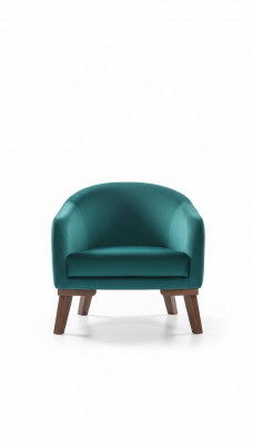 Armchair Luxury Upholstery Furniture Living Room Single-Seater Armchair Textile New Green Color