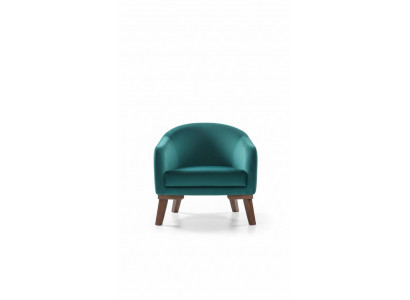 Armchair Luxury Upholstery Furniture Living Room Single-Seater Armchair Textile New Green Color