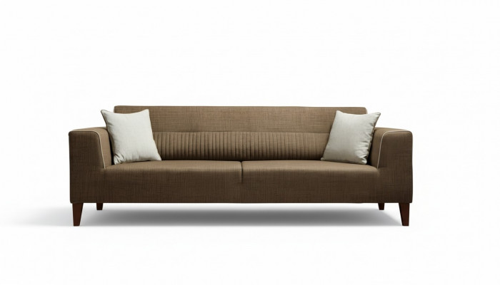 Living room sofa 3-seater couch three-seater upholstered fabric sofa textile