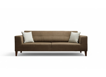 Living room sofa 3-seater couch three-seater upholstered fabric sofa textile