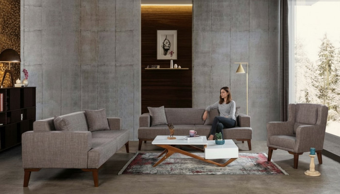 Luxury sofa set 3+3+1 couch sofa upholstery furniture in the living room
