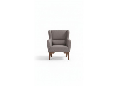Armchair luxury upholstery furniture living room single-seater armchair textile new color brown