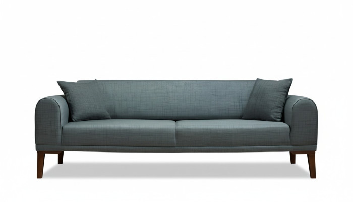 Luxurious Modern Sofa 3-Seater Design Sofa Three-Seater Upholstery Wood