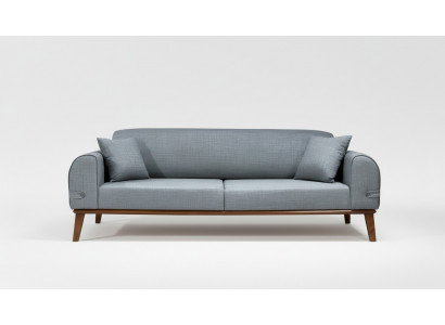 Modern sofa 3-seater design couch three-seater upholstered textile furniture