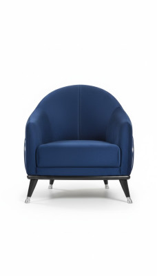 Luxury Armchair 1 Seater Living Room Fabric Polyester Style Modern Design