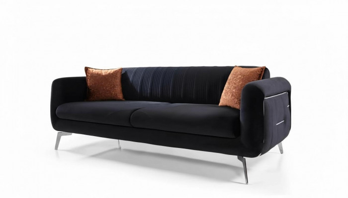 Modern couch three-seater upholstered design sofa three-seater room furniture
