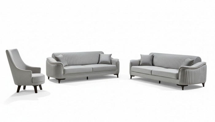 Sofa set Sofa Luxury Set Sofas Armchair 3+3+1 Seater Modern 3-piece