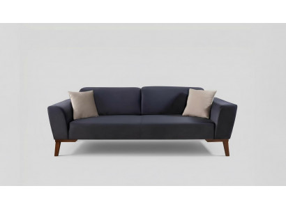 Luxury Sofa 3-Seater Designer Couches Three-Seater Upholstered Furniture Textile