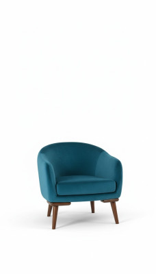 Luxury Armchair 1 Seater Designer Recliner Single Seat Upholstered Textile