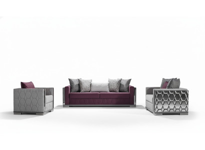 Luxury Sofa Set 3+3+1 Seater Group Sofa Seat Living Room Sofas