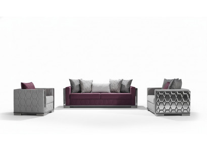 Luxury Sofa Set 3+3+1 Seater Group Sofa Seat Living Room Sofas
