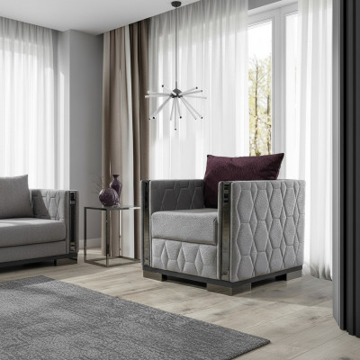 Armchair single-seater furniture living room couch sofa relax mirror elements