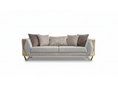 Unique sofa living room three-seater couch upholstered furniture fabric 3-seater