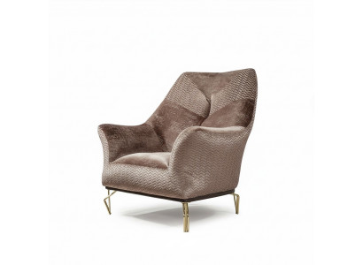 Armchair Design Living Room Upholstery Wood Upholstery Modern Luxury Brown New