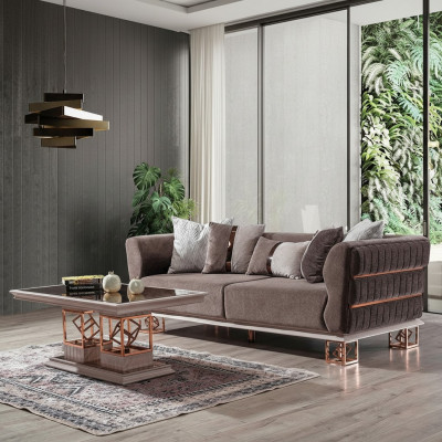 Living room three-seater sofa 3-seater sofas seating modern design couch furniture style