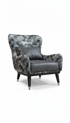 Living room armchair upholstery seat modern design snake style cover