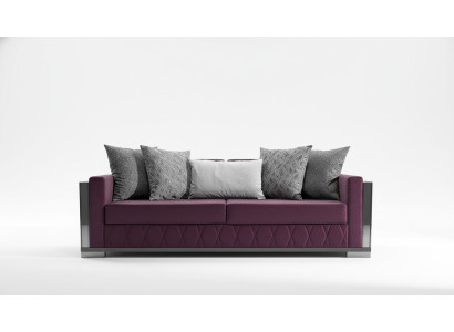 Modern couch sofas design sofa three-seater seating burgundy sofa 3-seater