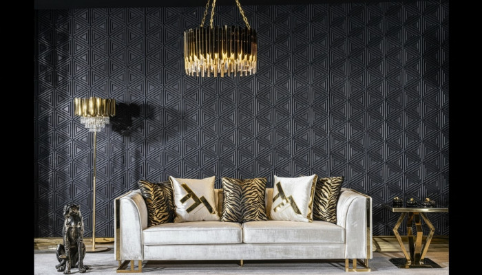 Sofa 3-seater sofas seat design couch three-seater luxury furniture style modern