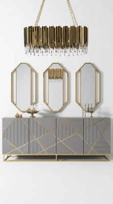 Living room sideboard dresser grey, sideboards, cabinets, dressers, furniture, wood