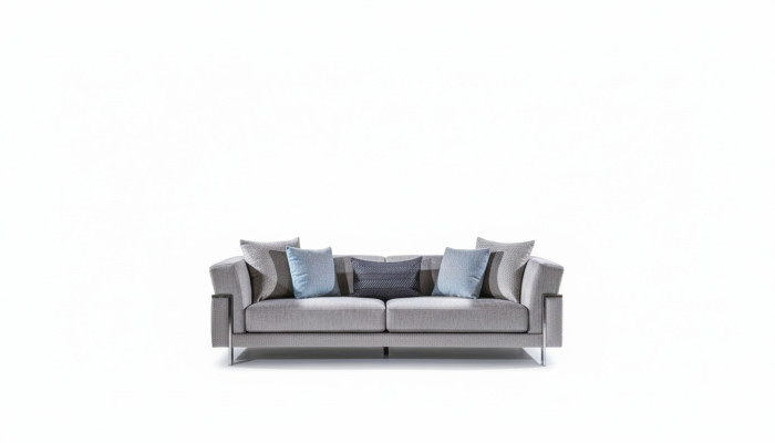 Sofa set 3+3+1 sideboard mirror coffee table seat set design