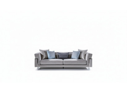 Sofa set 3+3+1 sideboard mirror coffee table seat set design