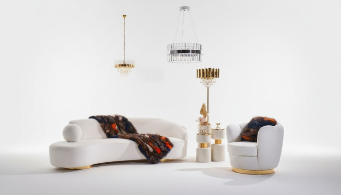 Luxury sofa set white sofa suite armchair 3+1 seat fabric design sofa group