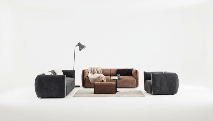 Sofa set couch set 4+3+1 seat furniture group set sets 3-piece new