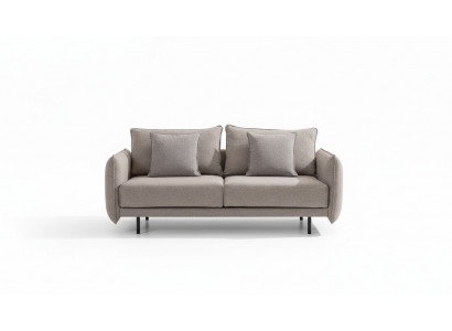 Three-seater couch sofa furniture furnishing couches sofas upholstery gray new
