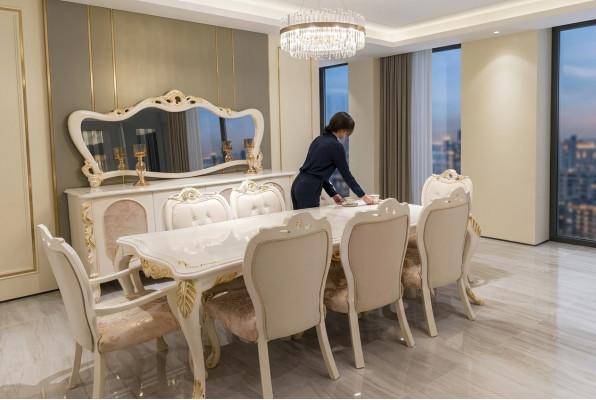 Tables Dining room table Dining table Dining room Wood Table Baroque Dining Luxury Furniture New